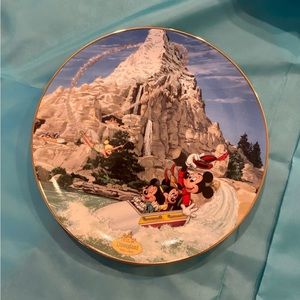 Disneyland’s 40th Anniversary “Matterhorn “ collectors plate